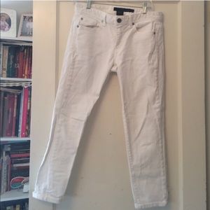 Calvin Klein white jeans